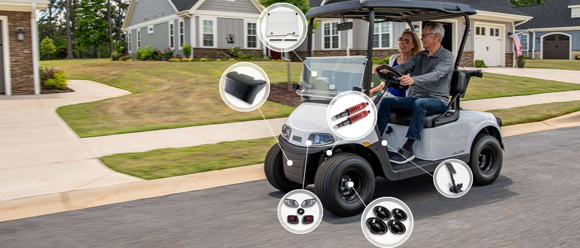 EZGO Parts and Accessories Top Golf Cart Parts Company from China