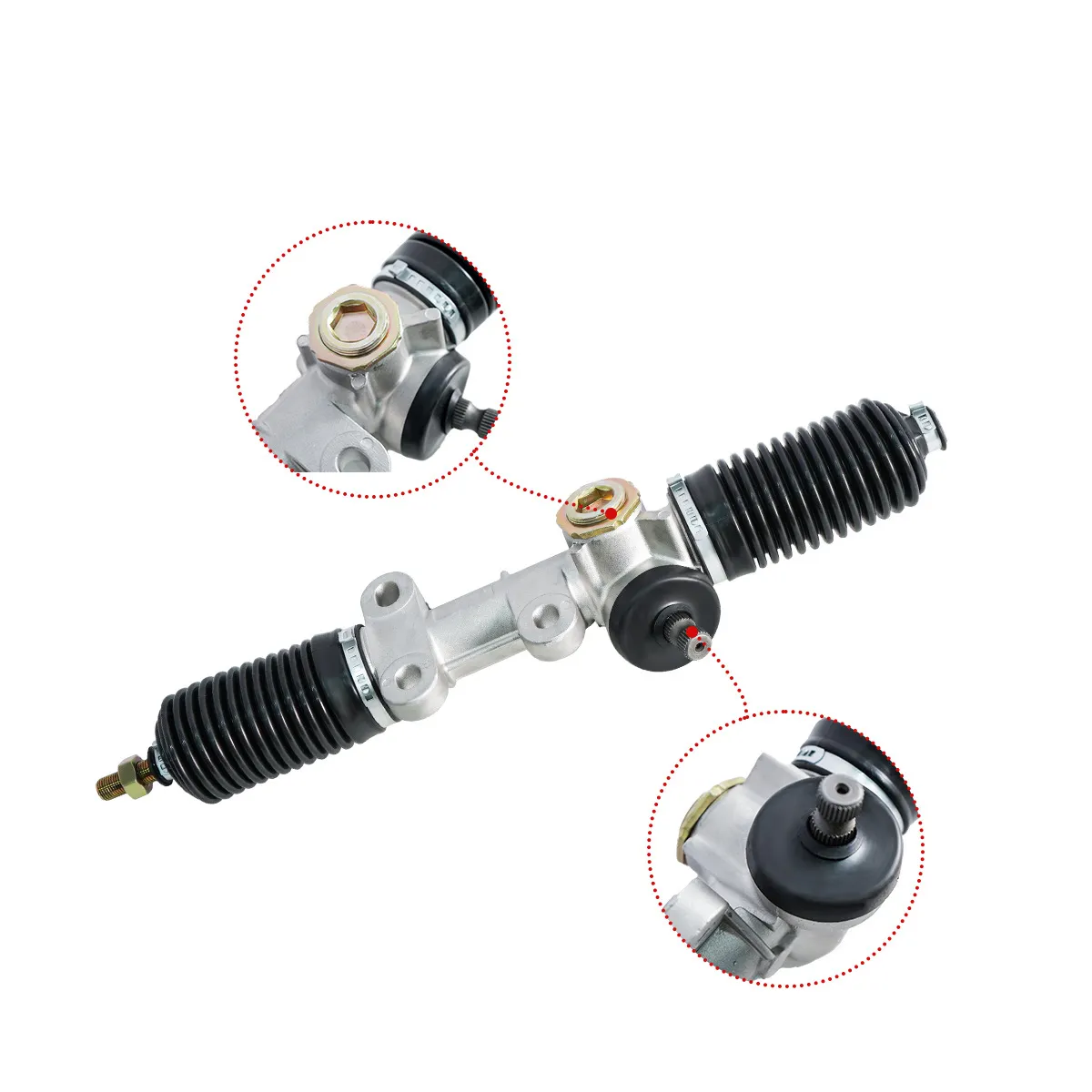 Steering Gear Box Assembly for Club Car DS & Carryall (OEM 101878302) — view 4