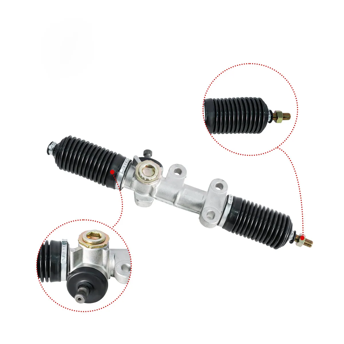 Steering Gear Box Assembly for Club Car DS & Carryall (OEM 101878302) — view 3