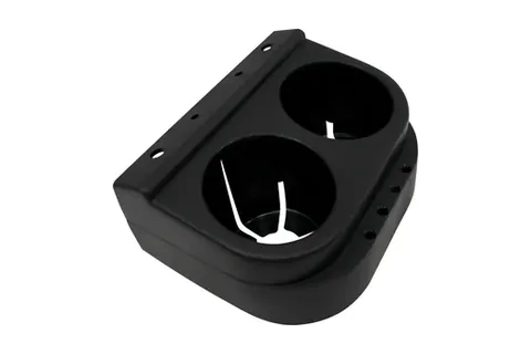 Golf cart dual cup holder